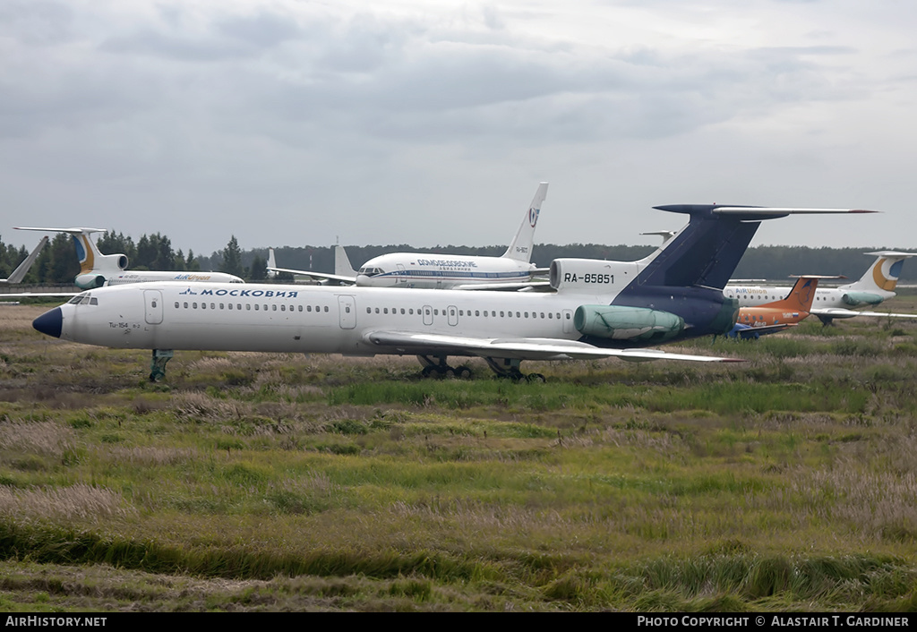 Aircraft Photo of RA-85851 | Tupolev Tu-154B-2 | Moskovia Airlines | AirHistory.net #160636