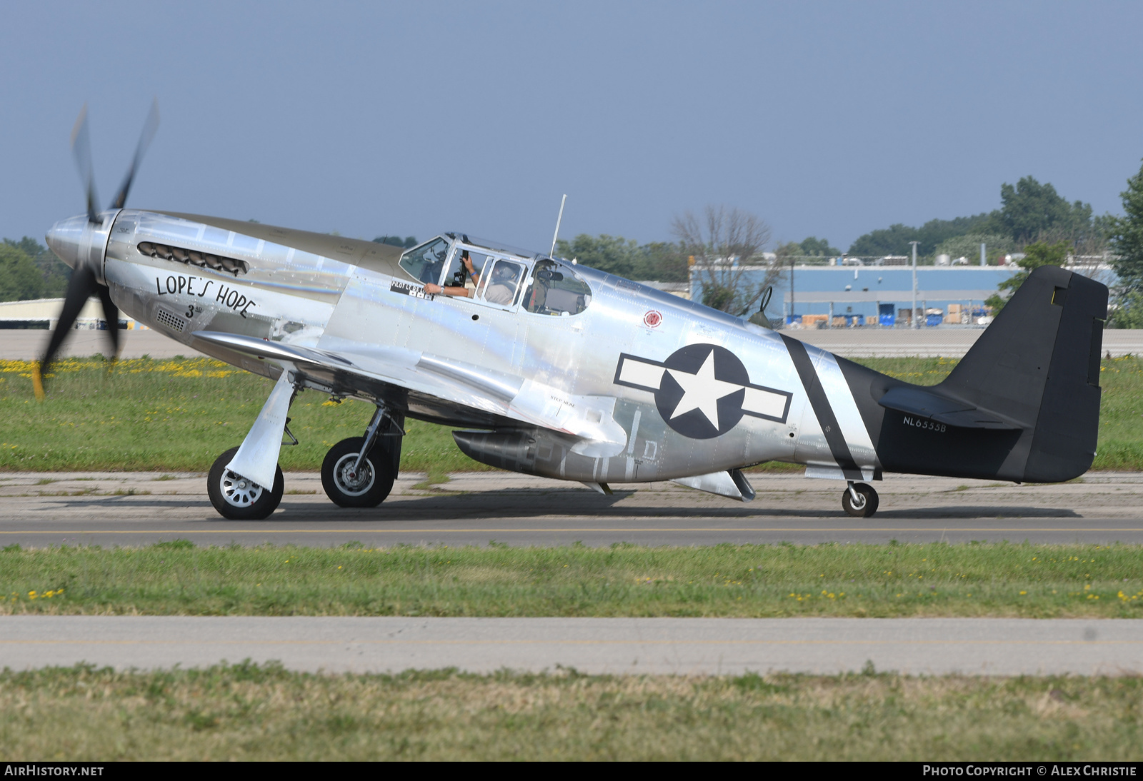 Aircraft Photo of N6555B / NL6555B | North American P-51C Mustang | USA - Air Force | AirHistory.net #160642
