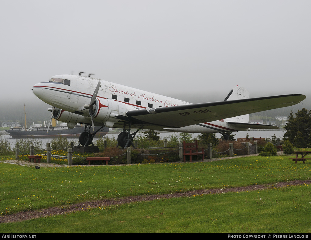 Aircraft Photo of CF-QBI | Douglas DC-3(C) | AirHistory.net #160645