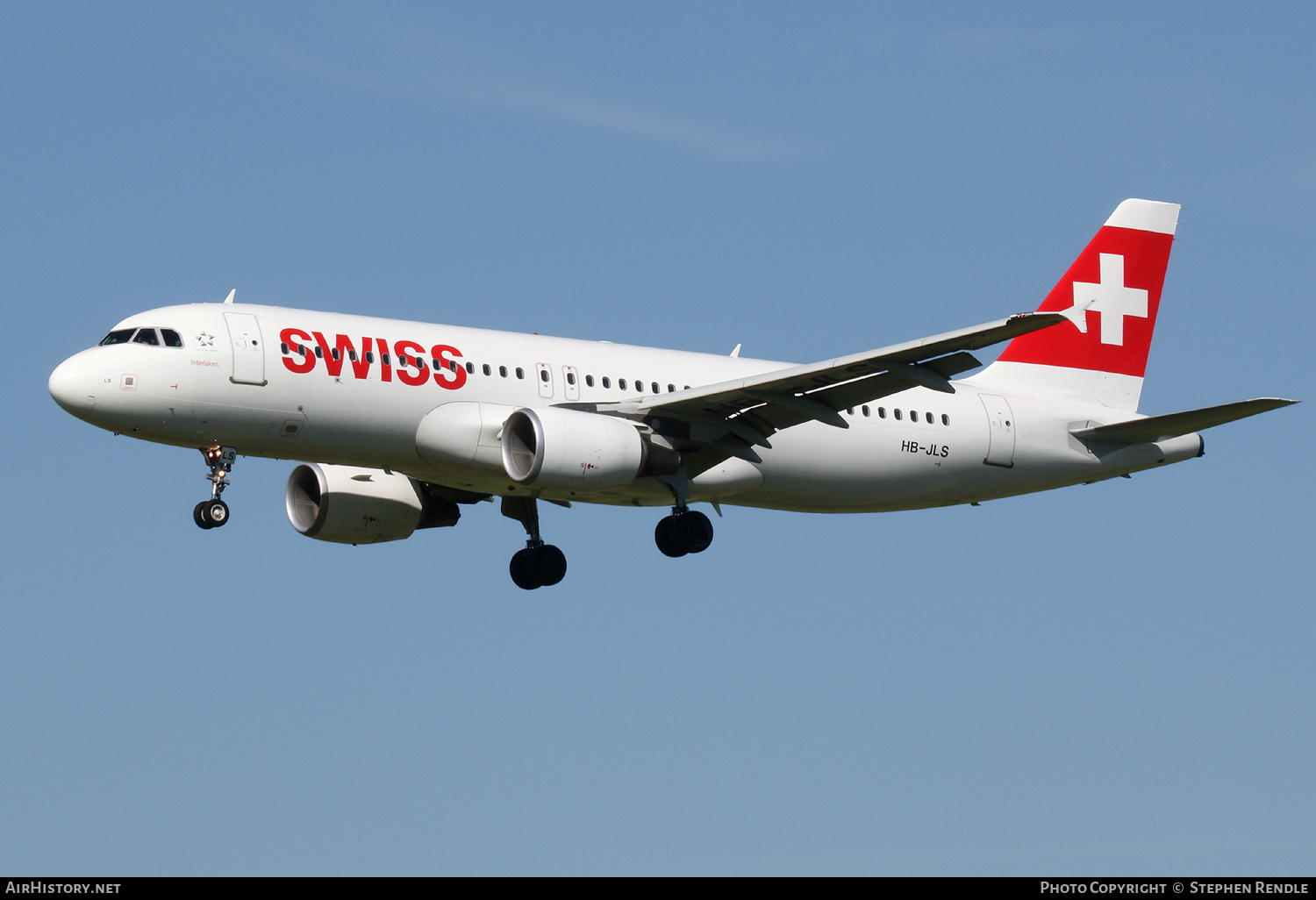 Aircraft Photo of HB-JLS | Airbus A320-214 | Swiss International Air Lines | AirHistory.net #160649