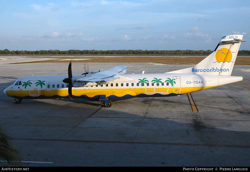 Aircraft Photo of CU-T1544 | ATR ATR-72-212 | Aero Caribbean | AirHistory.net #160651