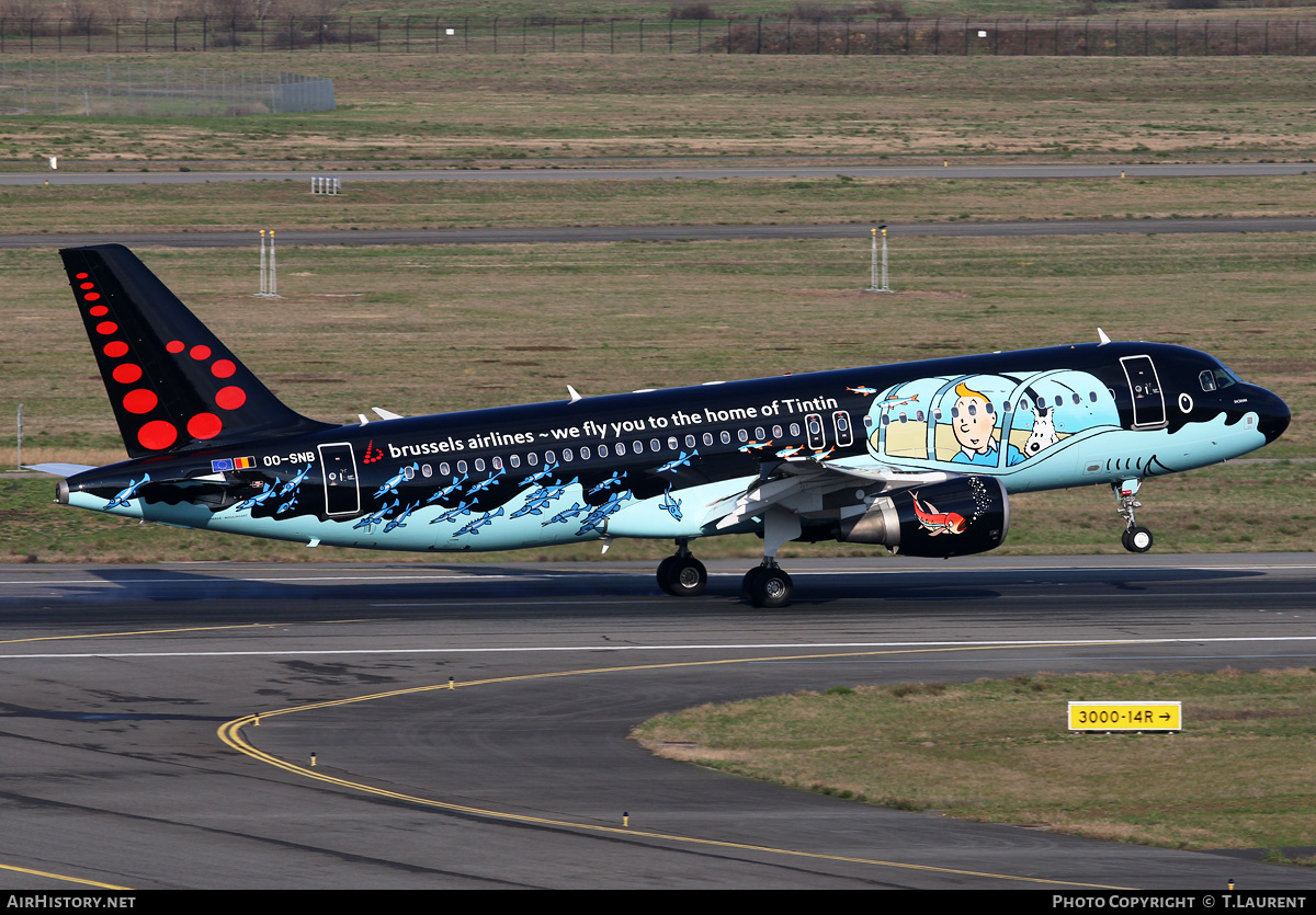 Aircraft Photo of OO-SNB | Airbus A320-214 | Brussels Airlines | AirHistory.net #160654