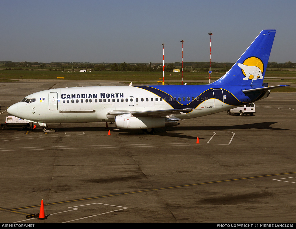 Aircraft Photo of C-GNDU | Boeing 737-242C/Adv | Canadian North | AirHistory.net #160655