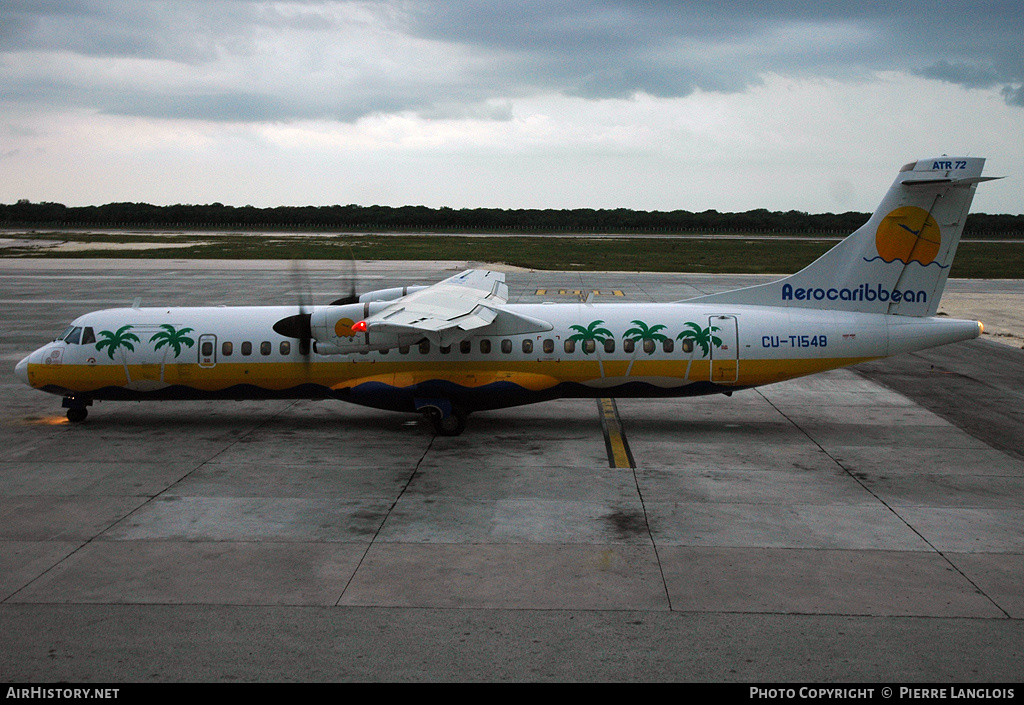 Aircraft Photo of CU-T1548 | ATR ATR-72-212 | Aerocaribbean | AirHistory.net #160657
