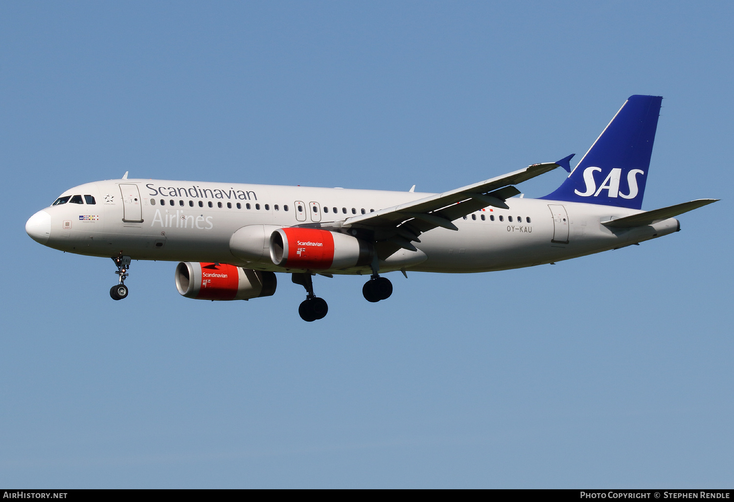 Aircraft Photo of OY-KAU | Airbus A320-232 | Scandinavian Airlines - SAS | AirHistory.net #160658