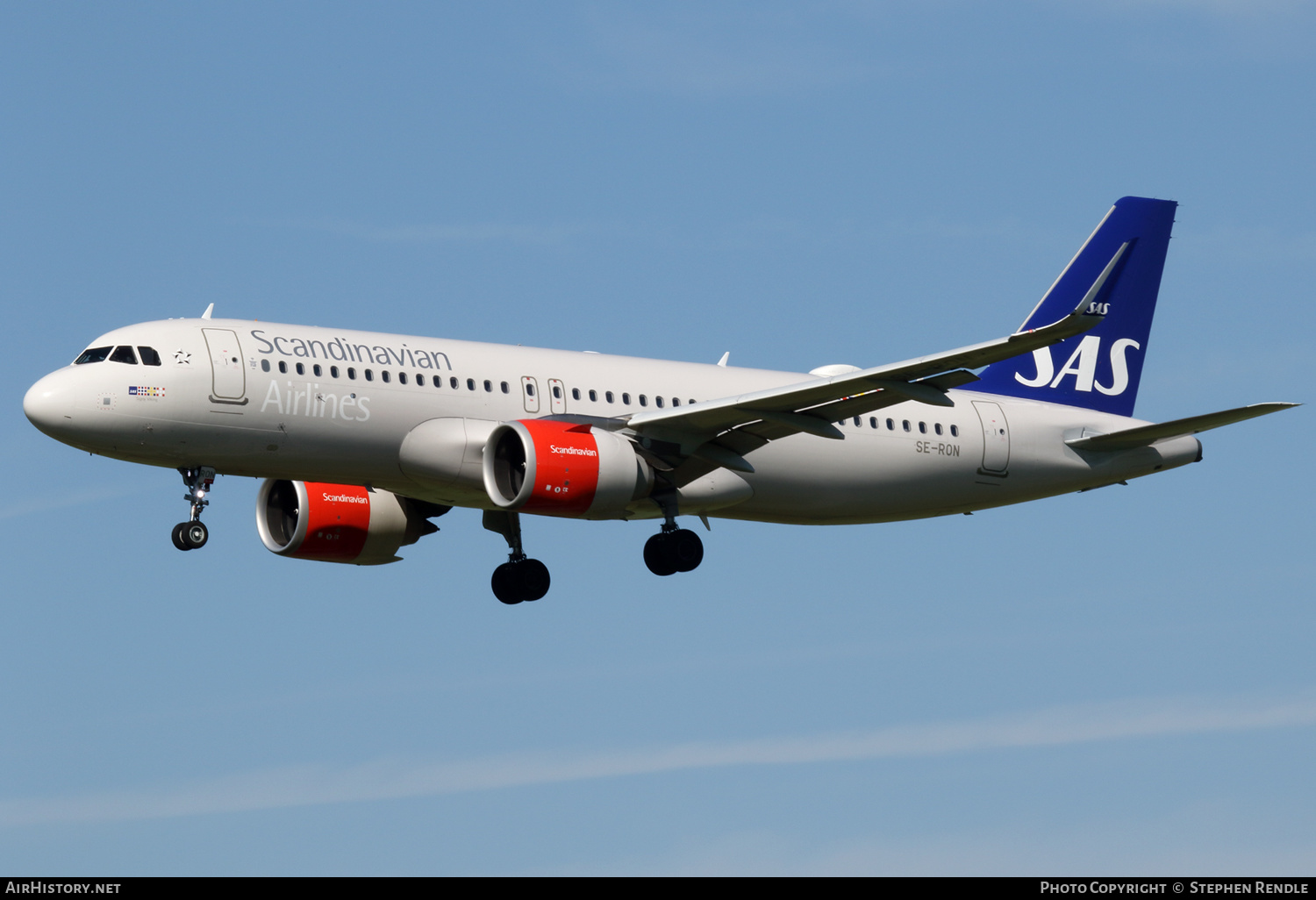 Aircraft Photo of SE-RON | Airbus A320-251N | Scandinavian Airlines - SAS | AirHistory.net #160661