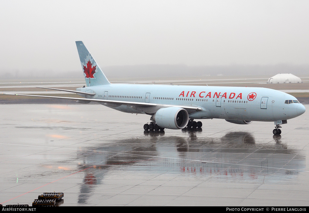 Aircraft Photo of C-FIVK | Boeing 777-233/LR | Air Canada | AirHistory.net #160662