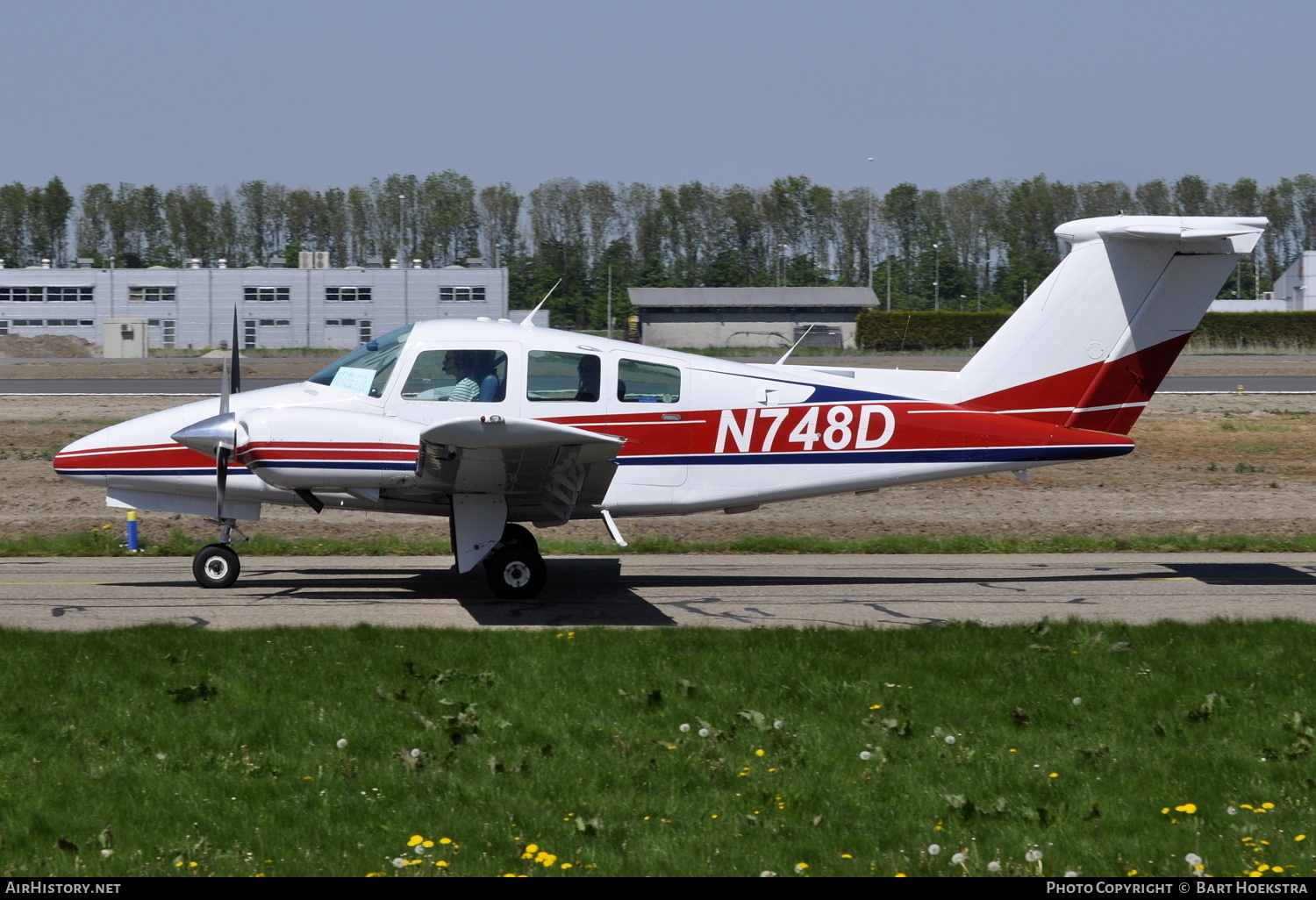 Aircraft Photo of N748D | Beech 76 Duchess | AirHistory.net #160691