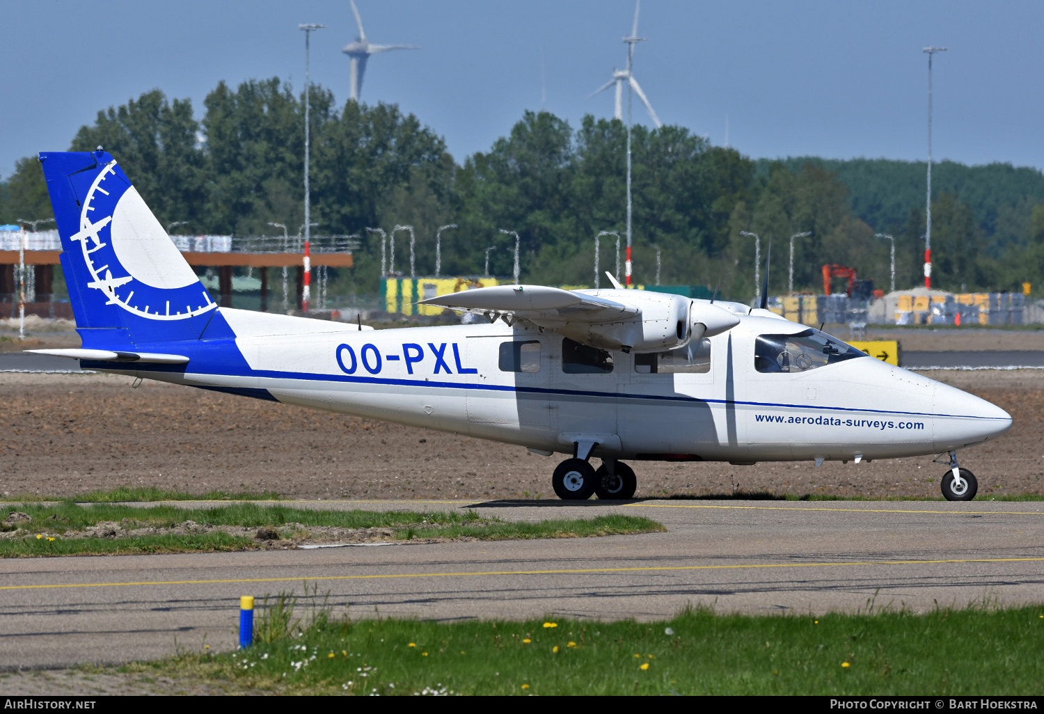 Aircraft Photo of OO-PXL | Partenavia P-68C-TC | Aerodata Surveys | AirHistory.net #160693