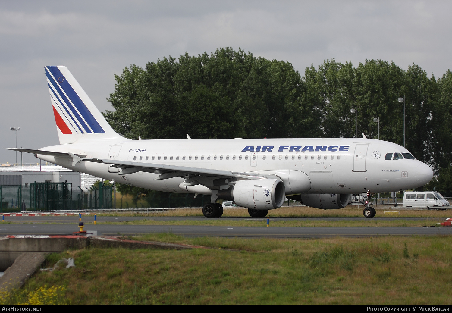 Aircraft Photo of F-GRHH | Airbus A319-111 | Air France | AirHistory.net #160699