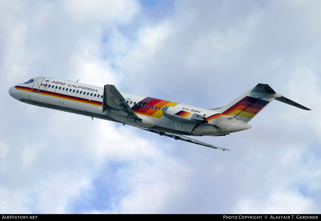 Aircraft Photo of XA-SWH | McDonnell Douglas DC-9-32 | Aero California | AirHistory.net #160716