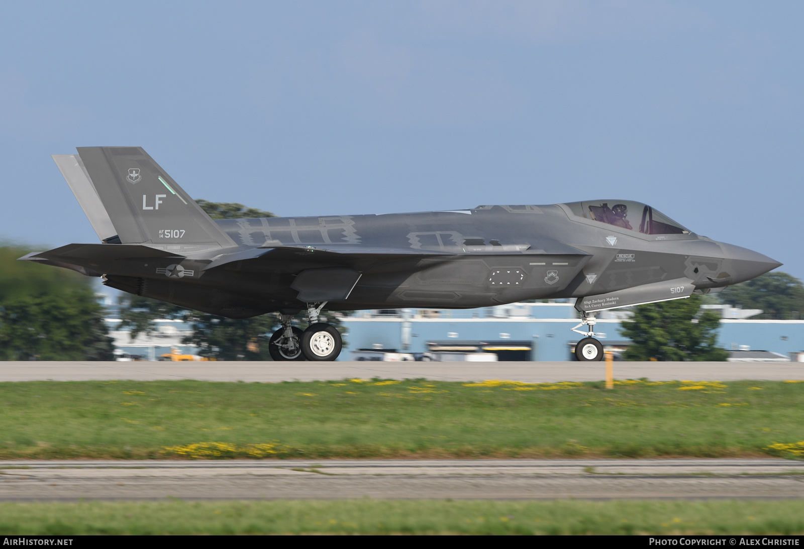 Aircraft Photo of 14-5107 / AF14-5107 | Lockheed Martin F-35A Lightning II | USA - Air Force | AirHistory.net #160722