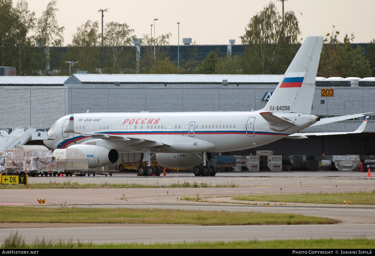 Aircraft Photo of RA-64058 | Tupolev Tu-204-300 | Rossiya - Special Flight Detachment | AirHistory.net #160724