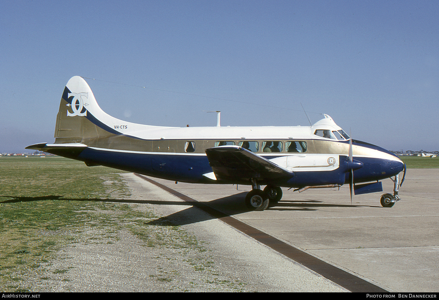 Aircraft Photo of VH-CTS | De Havilland D.H. 104 Dove 5 | City Centre Air Taxi Service | AirHistory.net #160733