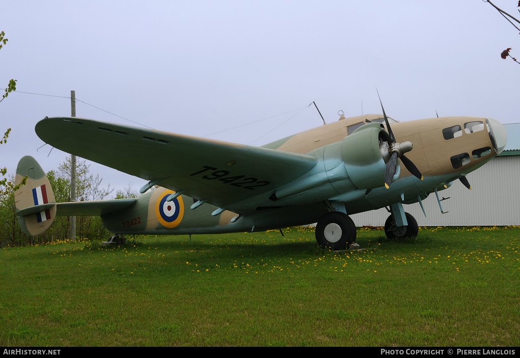 Aircraft Photo of T9422 | Lockheed 414 Hudson Mk.III | UK - Air Force | AirHistory.net #160740