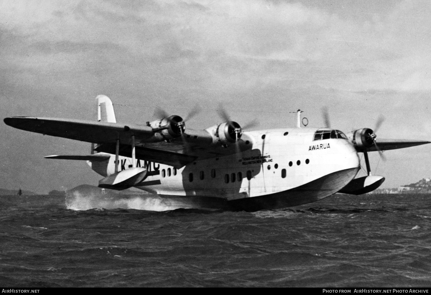 Aircraft Photo of ZK-AMC | Short S-30 Empire | TEAL - Tasman Empire Airways | AirHistory.net #160752