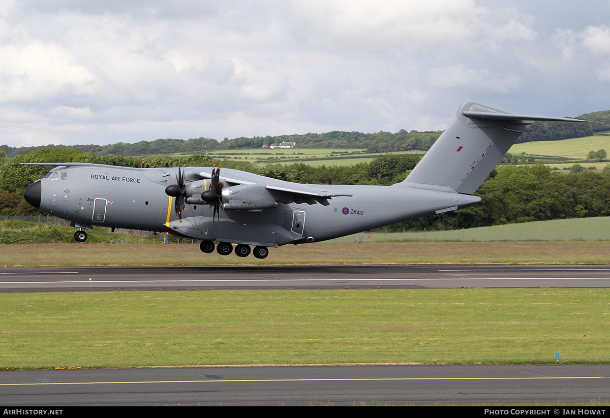 Aircraft Photo of ZM412 | Airbus A400M Atlas C1 | UK - Air Force | AirHistory.net #160771