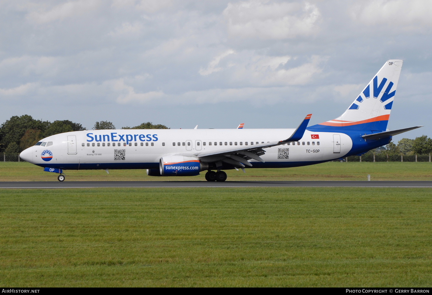 Aircraft Photo of TC-SOP | Boeing 737-8AS | SunExpress | AirHistory.net #160802