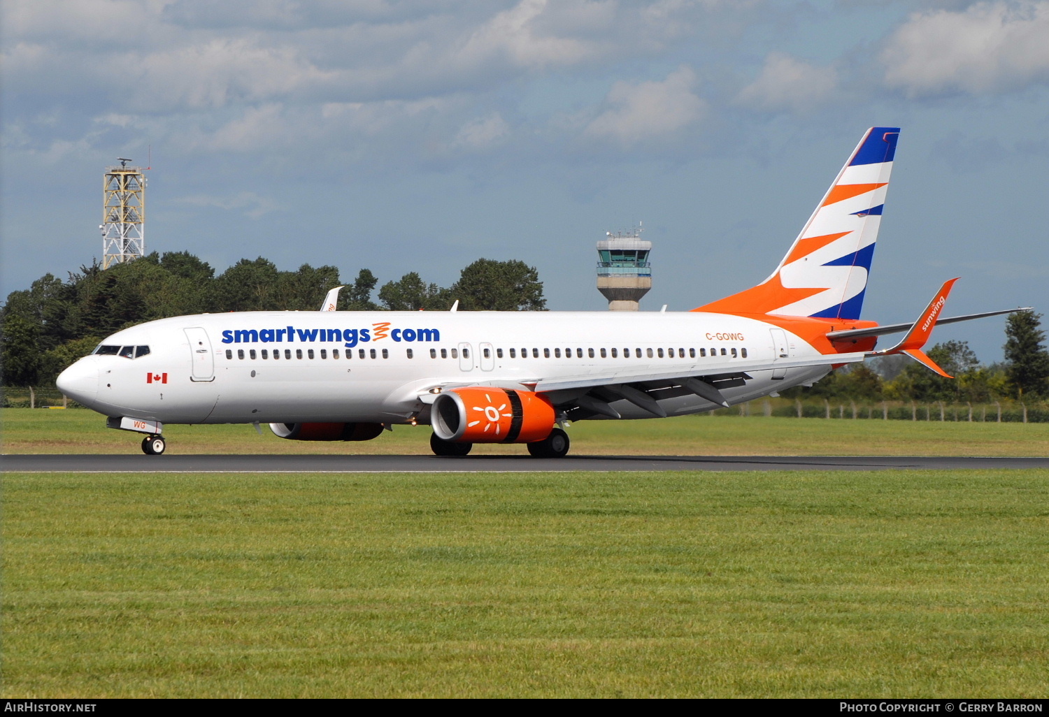 Aircraft Photo of C-GOWG | Boeing 737-86J | Smartwings | AirHistory.net #160803