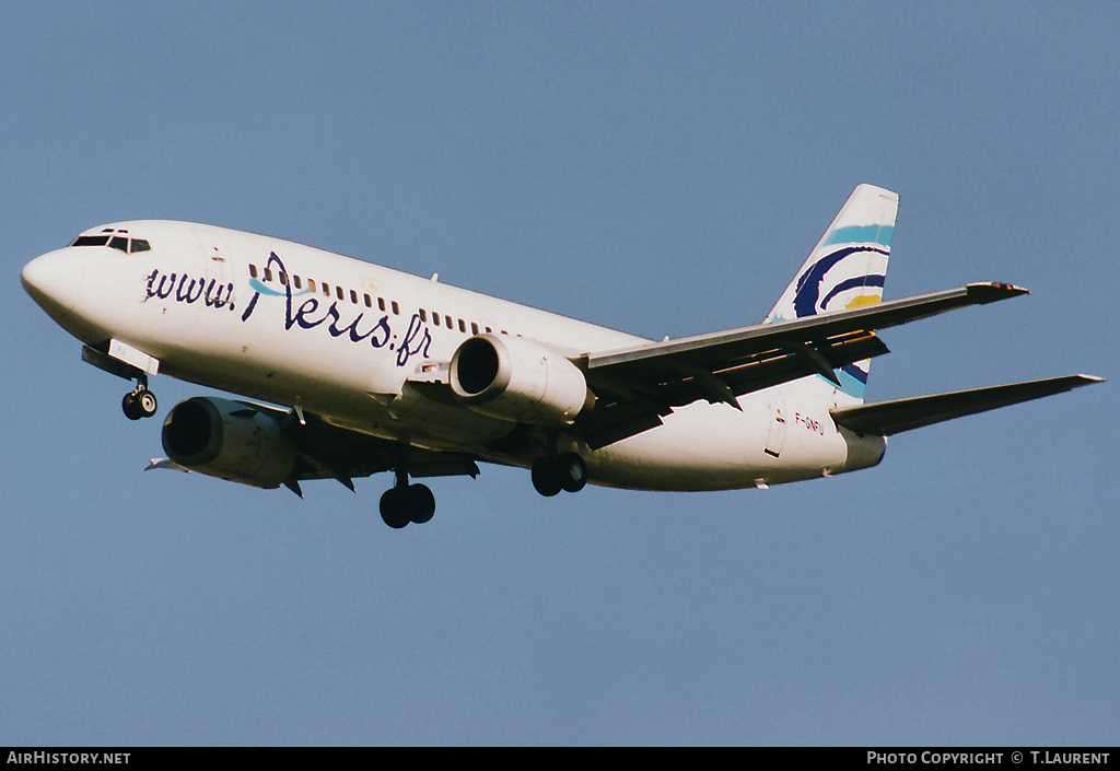 Aircraft Photo of F-GNFU | Boeing 737-3Y0 | Aeris | AirHistory.net #160809