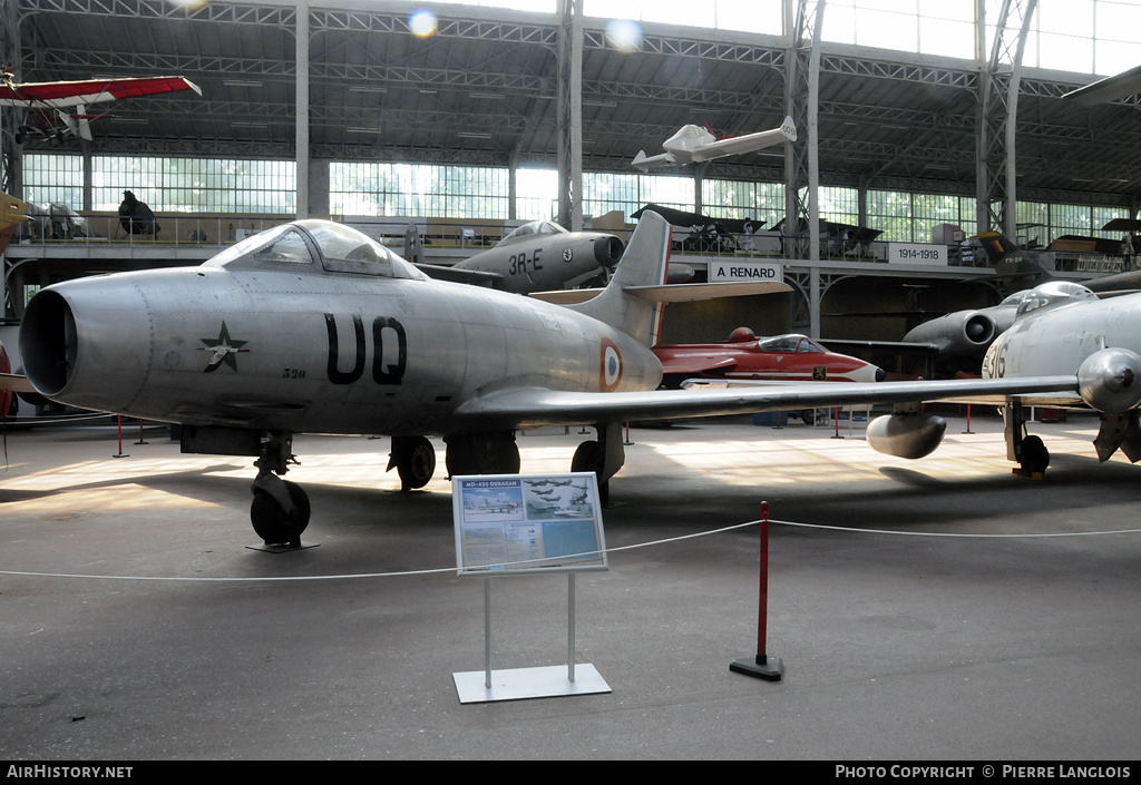 Aircraft Photo of 320 | Dassault MD-450 Ouragan | France - Air Force | AirHistory.net #160822