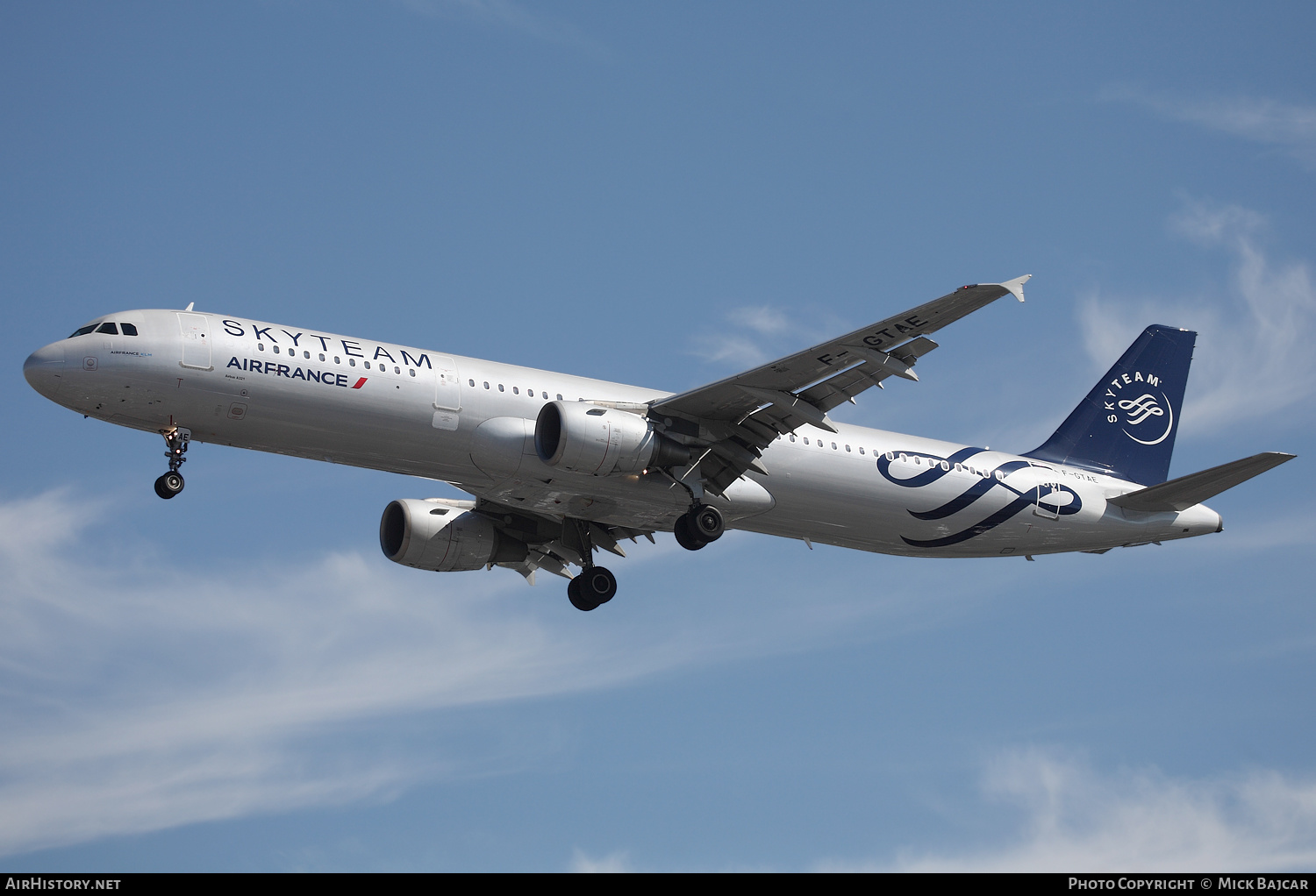 Aircraft Photo of F-GTAE | Airbus A321-211 | Air France | AirHistory.net #160826