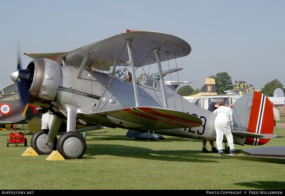Aircraft Photo of G-AMRK / 423 | Gloster Gladiator Mk1 | Norway - Air Force | AirHistory.net #160850