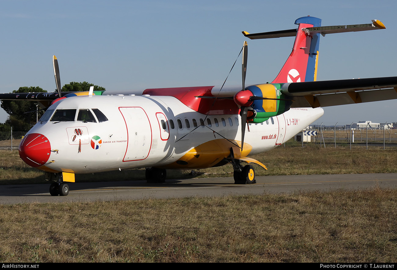 Aircraft Photo of LY-RUM | ATR ATR-42-300 | Danish Air Transport - DAT | AirHistory.net #160859