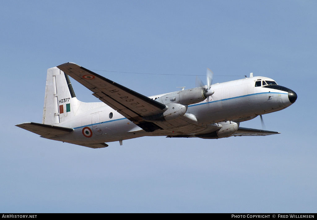 Aircraft Photo of H-2377 | Hindustan HAL-748 Srs2/247 | India - Air Force | AirHistory.net #160862