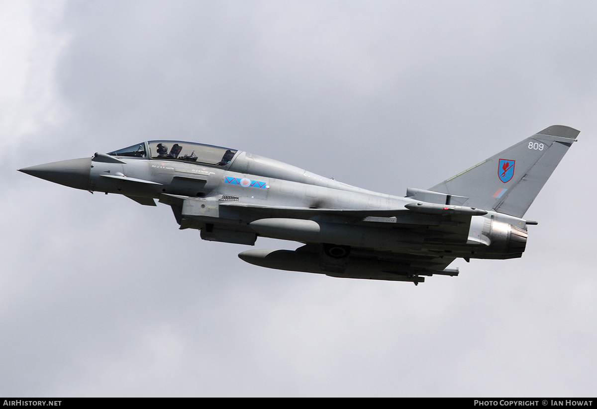 Aircraft Photo of ZJ809 | Eurofighter EF-2000 Typhoon T3 | UK - Air Force | AirHistory.net #160867