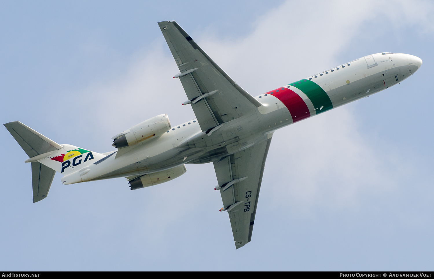 Aircraft Photo of CS-TPB | Fokker 100 (F28-0100) | Portugália Airlines - PGA | AirHistory.net #160874