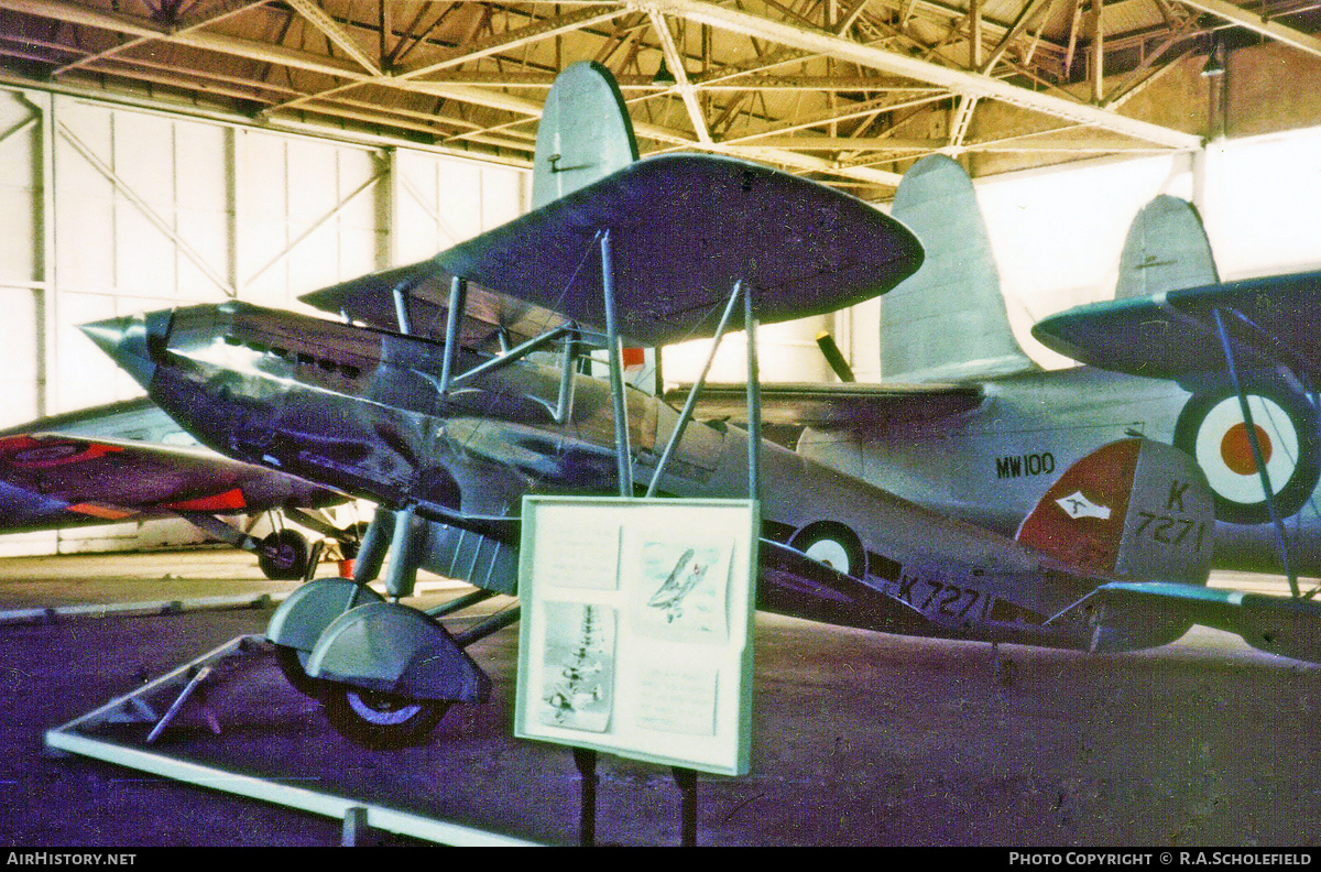 Aircraft Photo of K7271 | Hawker Fury II (replica) | UK - Air Force | AirHistory.net #160887