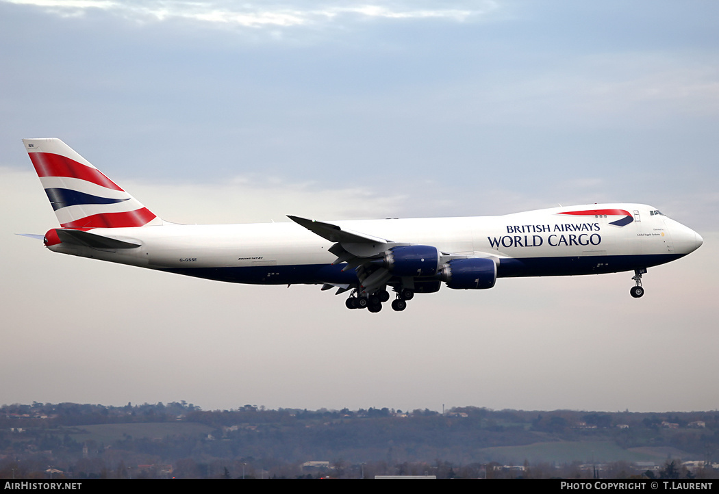 Aircraft Photo of G-GSSE | Boeing 747-87UF/SCD | British Airways World Cargo | AirHistory.net #160900