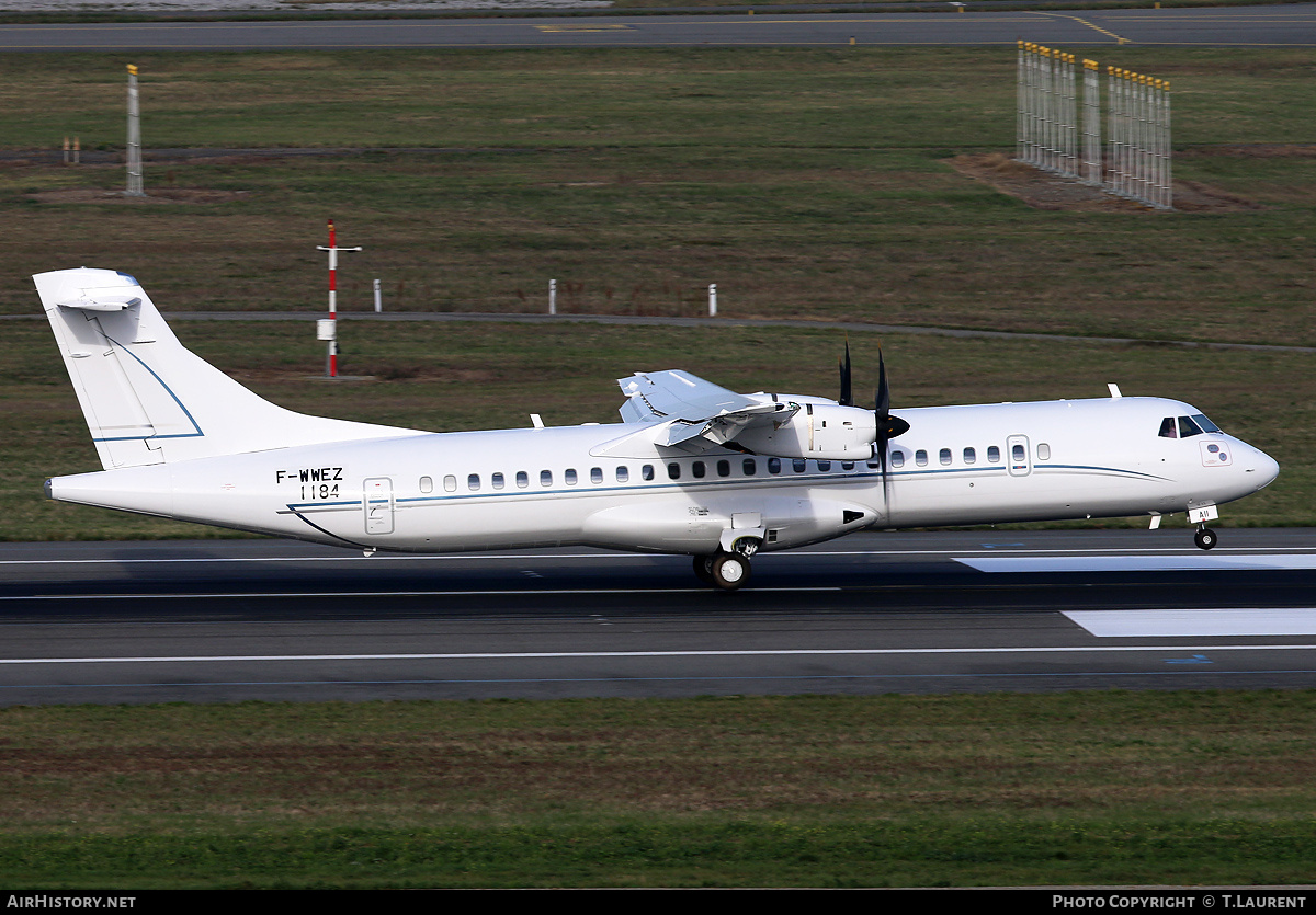 Aircraft Photo of F-WWEZ | ATR ATR-72-600 (ATR-72-212A) | AirHistory.net #160902