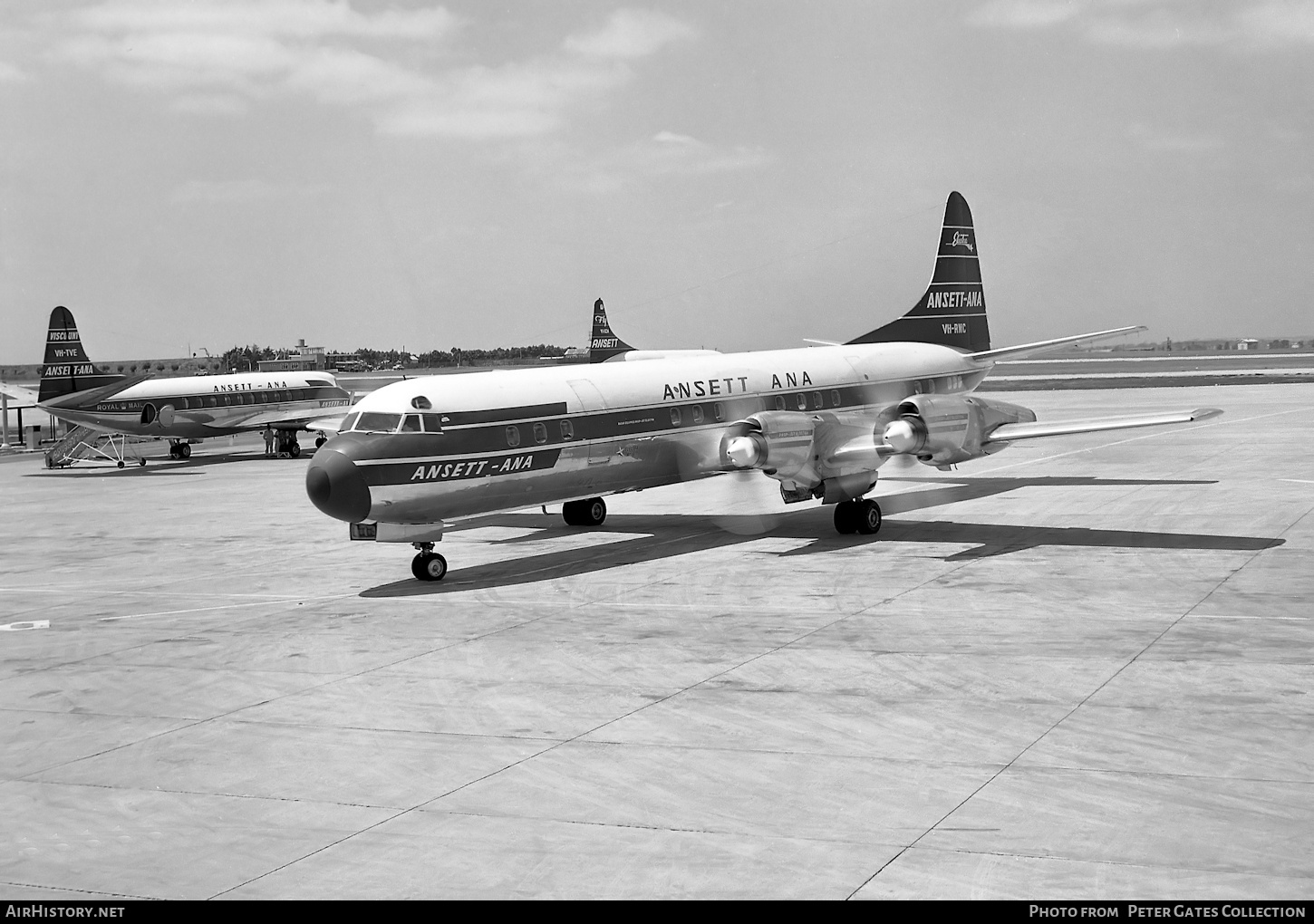 Aircraft Photo of VH-RMC | Lockheed L-188A Electra | Ansett - ANA | AirHistory.net #160926