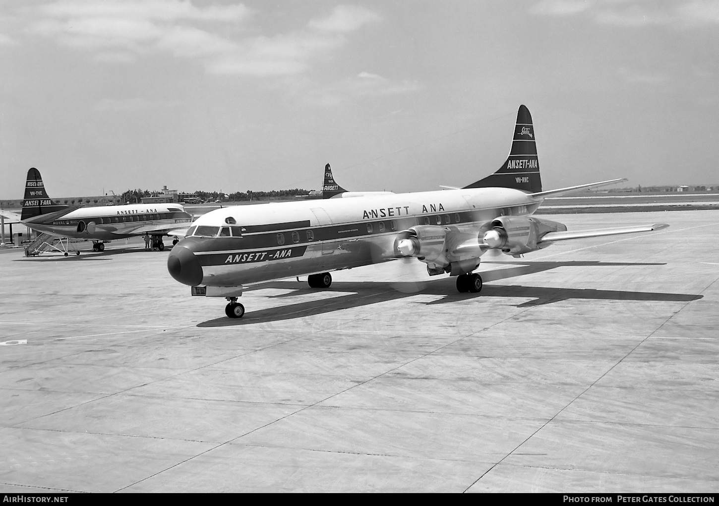Aircraft Photo of VH-RMC | Lockheed L-188A Electra | Ansett - ANA | AirHistory.net #160926