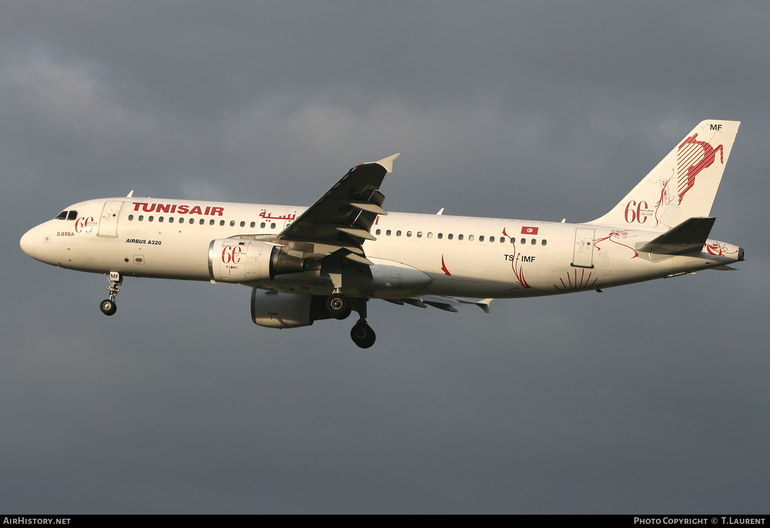 Aircraft Photo of TS-IMF | Airbus A320-211 | Tunisair | AirHistory.net #160937