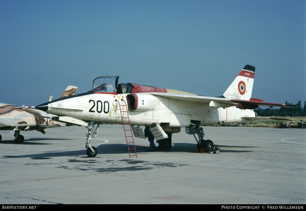 Aircraft Photo of 200 | Craiova IAR-93B Vultur | Romania - Air Force | AirHistory.net #160946