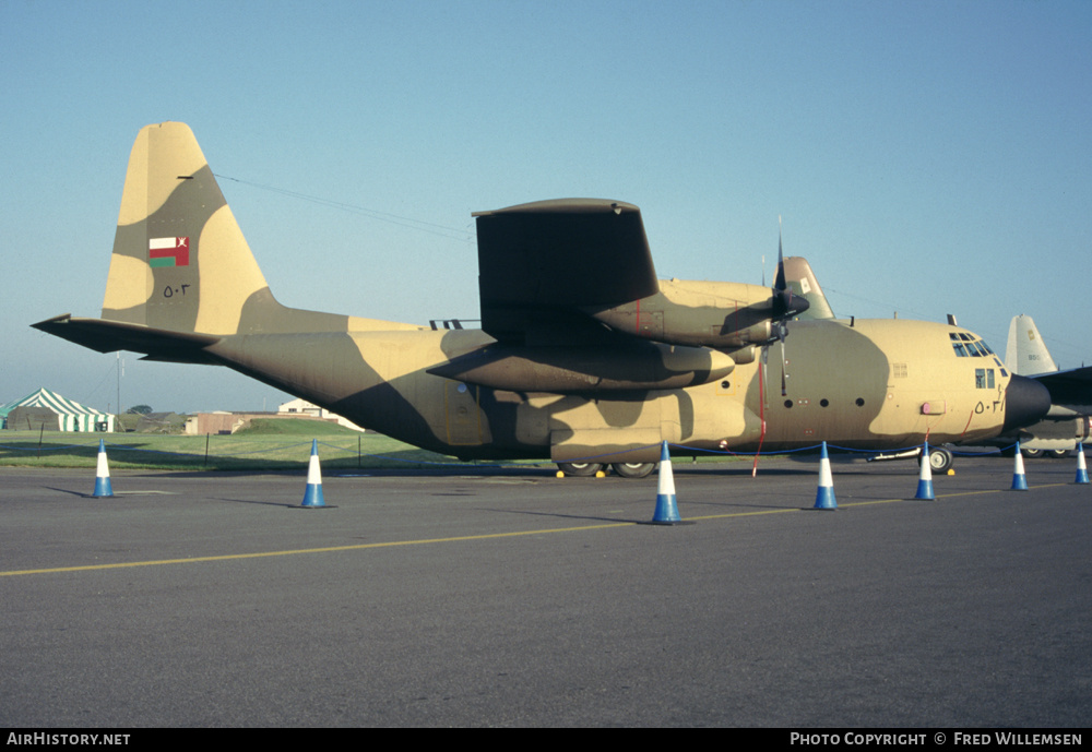 Aircraft Photo of 503 / ٥٠٣ | Lockheed C-130H Hercules | Oman - Air Force | AirHistory.net #160948