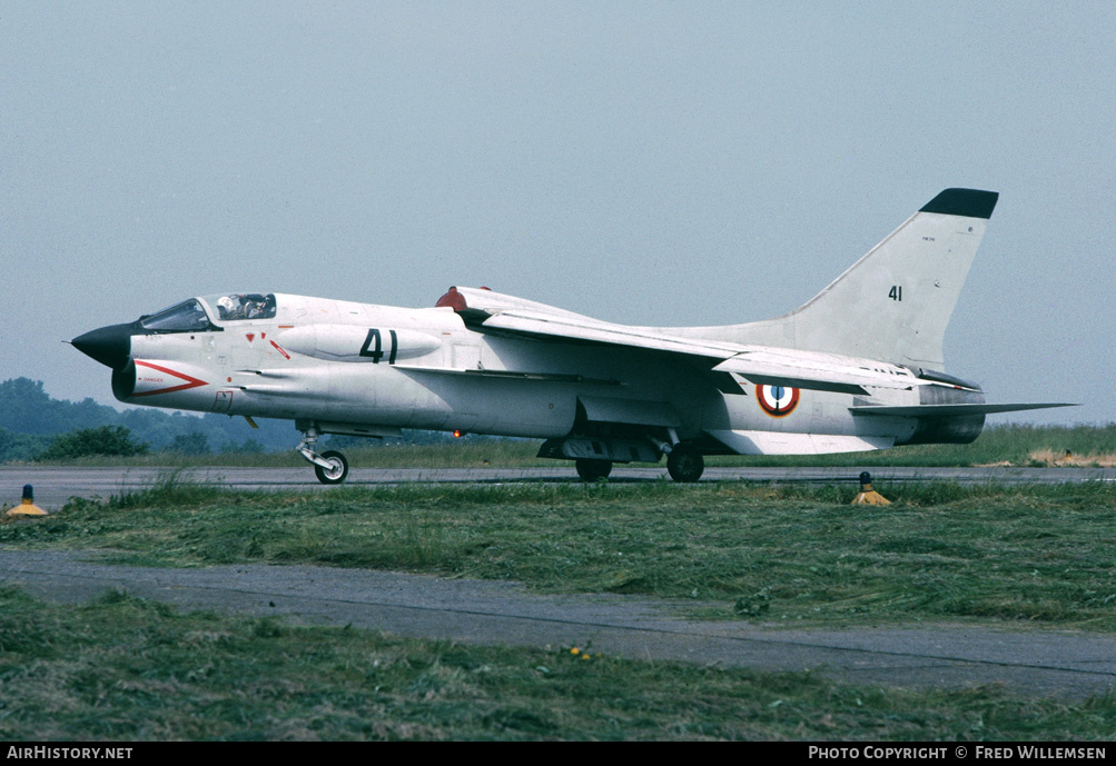 Aircraft Photo of 41 | Vought F-8E(FN) Crusader | France - Navy | AirHistory.net #160952