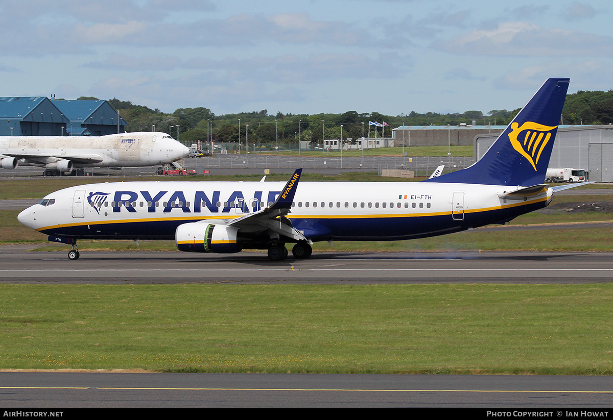 Aircraft Photo of EI-FTH | Boeing 737-800 | Ryanair | AirHistory.net #160962