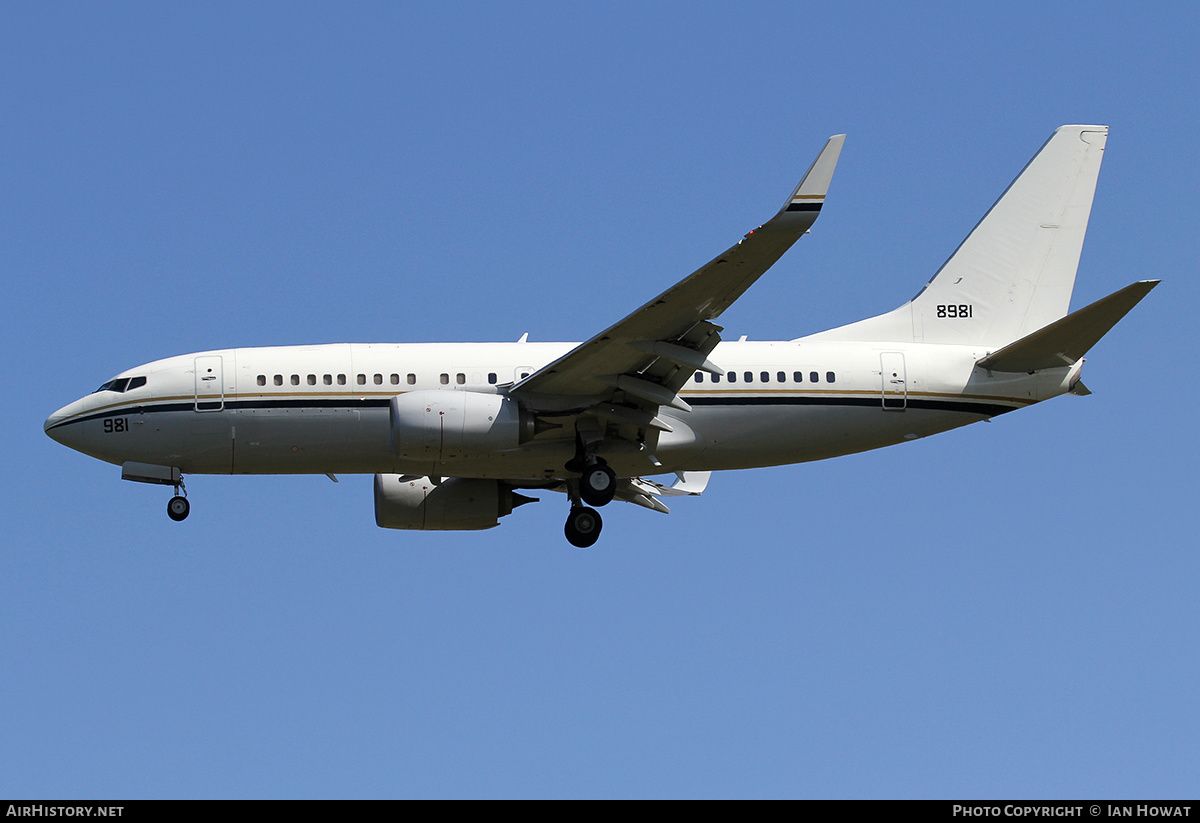 Aircraft Photo of 168981 / 8981 | Boeing C-40A Clipper | USA - Navy | AirHistory.net #160965