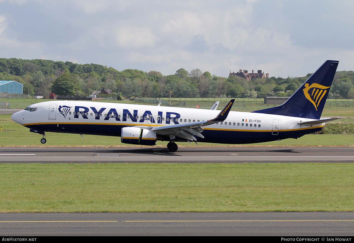 Aircraft Photo of EI-FOV | Boeing 737-8AS | Ryanair | AirHistory.net #160966