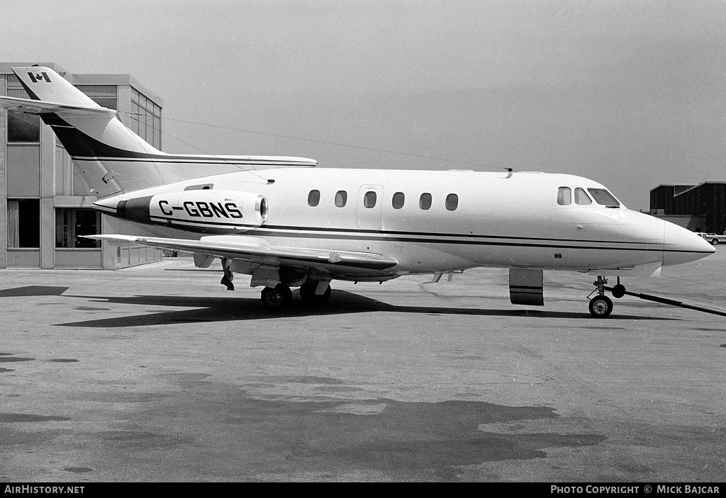Aircraft Photo of C-GBNS | Hawker Siddeley HS-125-600A | AirHistory.net #160981