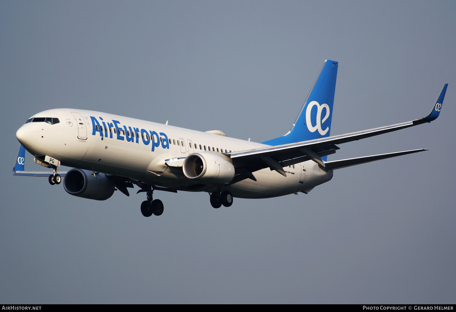 Aircraft Photo of EC-MPG | Boeing 737-800 | Air Europa | AirHistory.net #161004