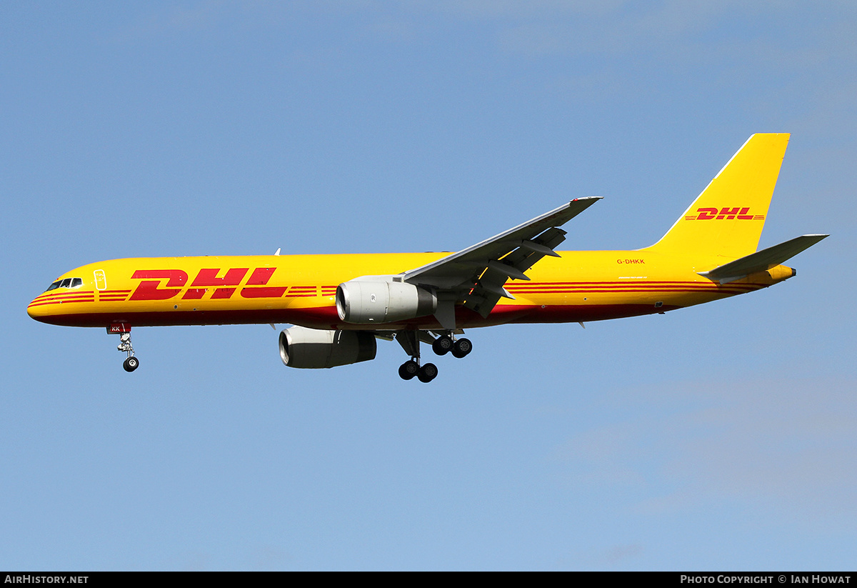 Aircraft Photo of G-DHKK | Boeing 757-28A(PCF) | DHL International | AirHistory.net #161018