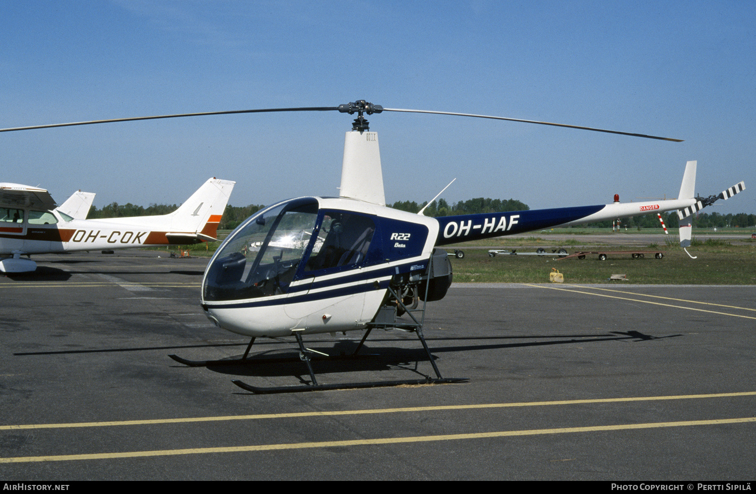 Aircraft Photo of OH-HAF | Robinson R-22 Beta | AirHistory.net #161028
