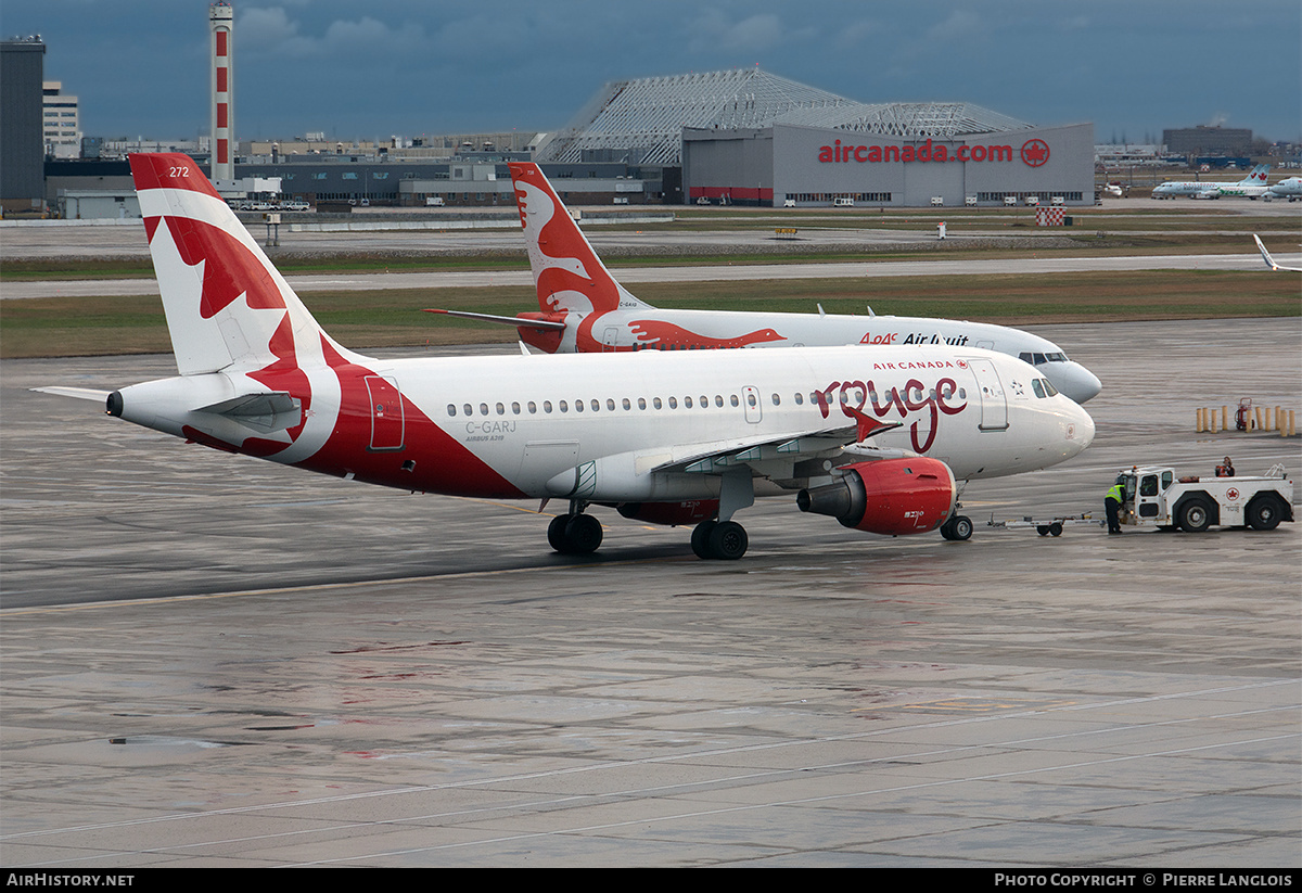 Aircraft Photo of C-GARJ | Airbus A319-114 | Air Canada Rouge | AirHistory.net #161031