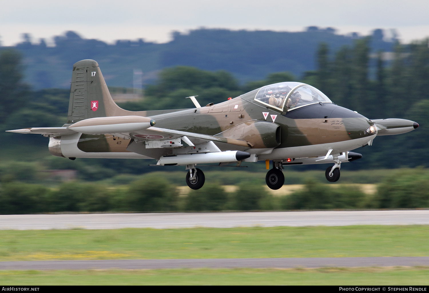 Aircraft Photo of G-RSAF / 417 | BAC 167 Strikemaster Mk80A | Oman - Air Force | AirHistory.net #161037
