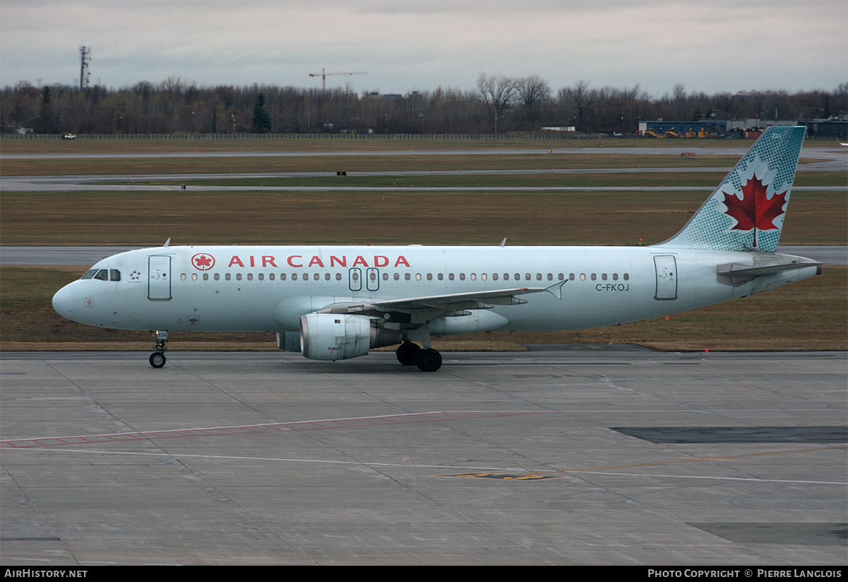 Aircraft Photo of C-FKOJ | Airbus A320-211 | Air Canada | AirHistory.net #161049